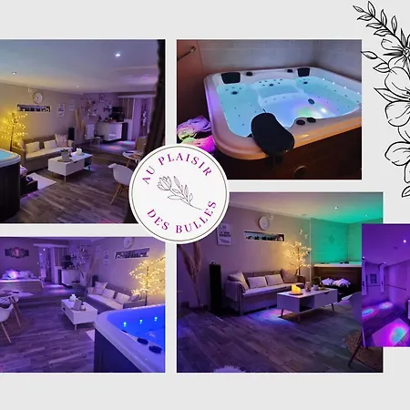 D'hôtes Au Plaisir Des Bulles Avec Jacuzzi Privatif Couette-café Westrehem