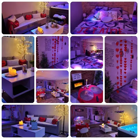 Romantique Avec Jacuzzi Privatif Escapade à Deux 4*