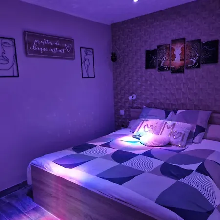 Romantique Avec Jacuzzi Privatif Escapade à Deux Couette-café 4*